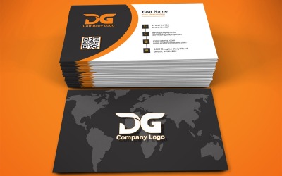 Visiting Card | Business Card | E-Card | Editable Template - 270