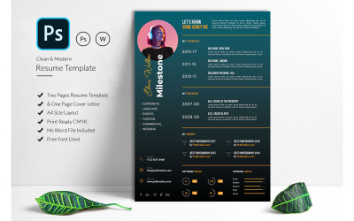 Cyber Style Confidence CV šablona
