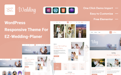 EZ Wedding Planner: Konečné téma WordPress pro moderní svatby a plánování událostí