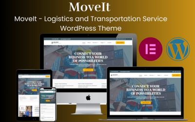 MoveIt - Logistická a přepravní služba WordPress Téma