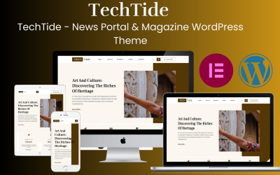 TechTide — бесплатная тема WordPress для новостного портала и журнала