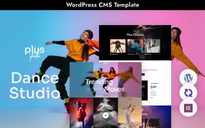 Plusstudio - 舞蹈工作室多用途响应式 WordPress 主题