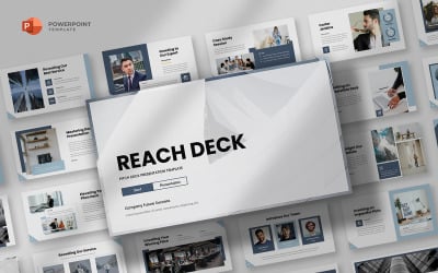Reach Deck - Шаблон Powerpoint Pitch Deck