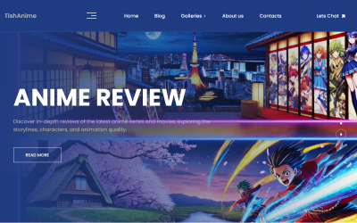 TishAnime - Anime and Manga WordPress Theme