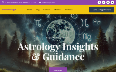 TishAstrology4-占星术 WordPress 主题