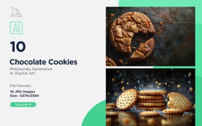 Печенье с шоколадной крошкой 10 шт. 06