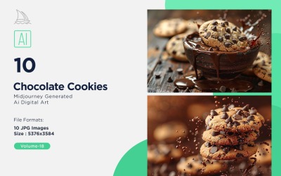 Chocolate Chips Cookies 10 Set 18