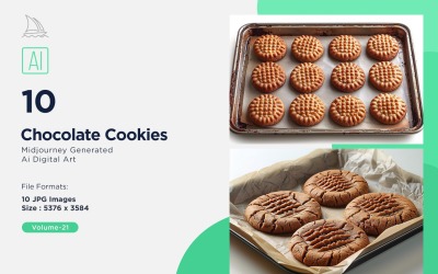 Chocolate Chips Cookies 10 Set 21