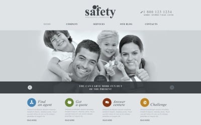 Insurance Responsive WordPress Theme