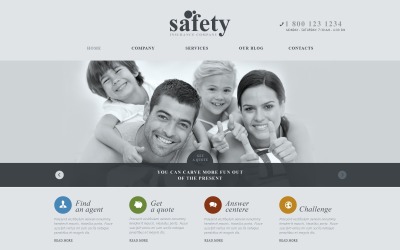 Responsive Sigortacılık Wordpress #43709