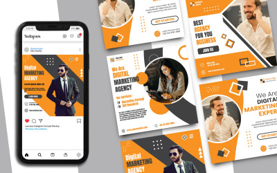 Instagram-Vorlage für Marketingagenturen