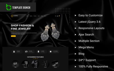Colorway Jewelry - Tema adaptable de Shopify para comercio electrónico