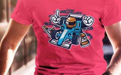 Kreatives Design für cooles Shirt-0346-24