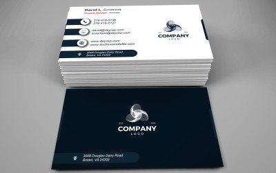 Modello per biglietto da visita con design personalizzabili - 324