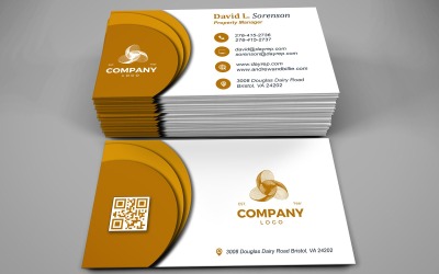 Modello per biglietto da visita con design personalizzabili - 325
