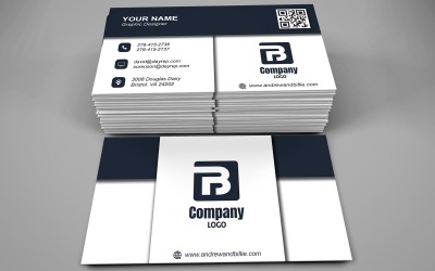 Modello per biglietto da visita con design personalizzabili - 335