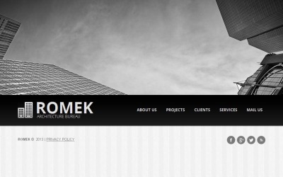 Architecture Moto CMS HTML Template