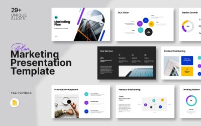 План цифрового маркетингу Google Slide Presentation