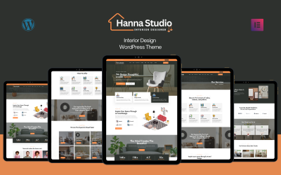 Hanna Studio - Tema WordPress per interior design