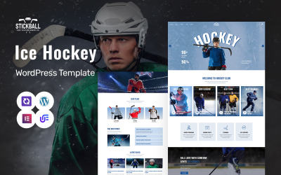 Stickball - 冰球俱乐部多用途 WordPress Elementor 主题