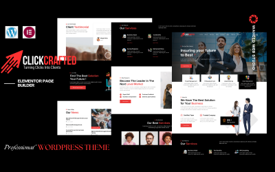 Click Crafted - Business &amp;amp; Corprate Services WordPress Theme