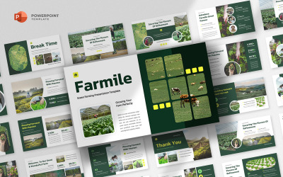 Farmile - 农业 Powerpoint 模板