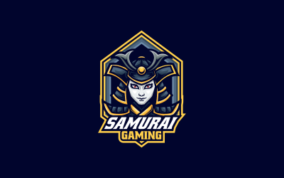 Samurai E-Spor ve Spor Logosu 2