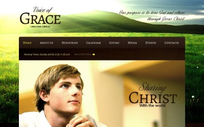 Christian Moto CMS HTML Template