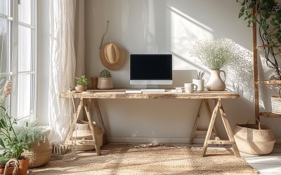Minimalist Design with Desk &amp;amp; Frame 167