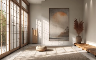 Minimalist Design with Desk &amp;amp; Frame 168