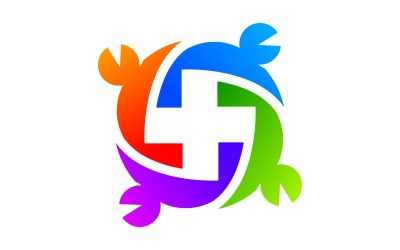 Logo médical, communauté médicale