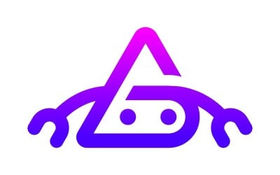 Robot Logo, AI Logo, A Logo