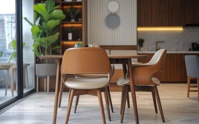 Home office room in chairs &amp;amp; table 293