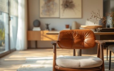 Home office room in chairs &amp;amp; table 294