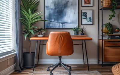 Home office room in chairs &amp;amp; table 296