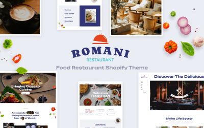 Ap Romani - Tema Shopify per ristoranti di cibo