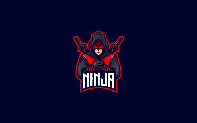 Ninja E- Sport and Sport Logo 1