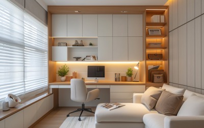 Home Workstation Chair and Desk Couch Sofa 480