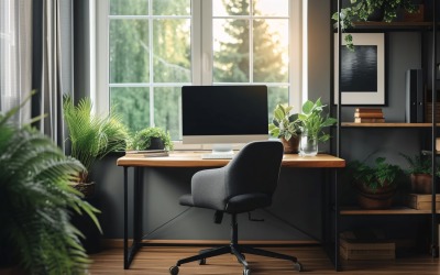 Home Workstation Stol och skrivbord 502