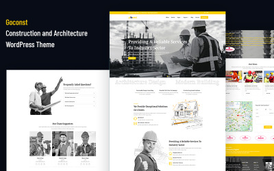 Goconst - 建筑和建筑 WordPress 主题