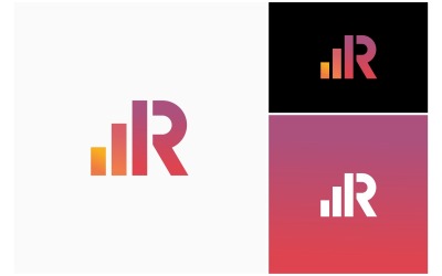 Logotipo da Contabilidade Empresarial Letra R