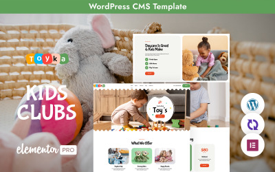 Toyka – hravé a živé téma WordPress pro obchody s dětmi a hračkami