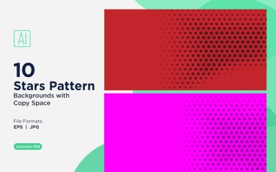 Set di sfondi dinamici con motivo a stelle 168