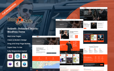 Bodysafe - Bodyguard &amp;amp; Security Agency WordPress Theme