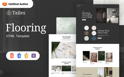 Tailes - Mramor, dlaždice a podlahy HTML šablona