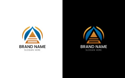 Lettre A Logo financier-08-271