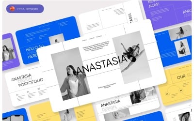 Anastasia Багатоцільовий шаблон PowerPoint