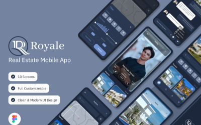 Royale - Mobiele app voor onroerend goed
