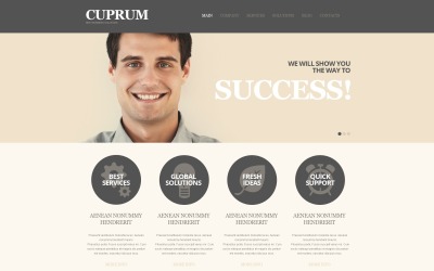 Tema WordPress online per soluzioni aziendali