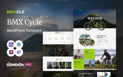 Bmxcle - BMX ve Bisiklet Çok Amaçlı Modern WordPress Elementor Teması